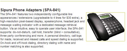 Sipura Phone Adapter (SPA-841) -4