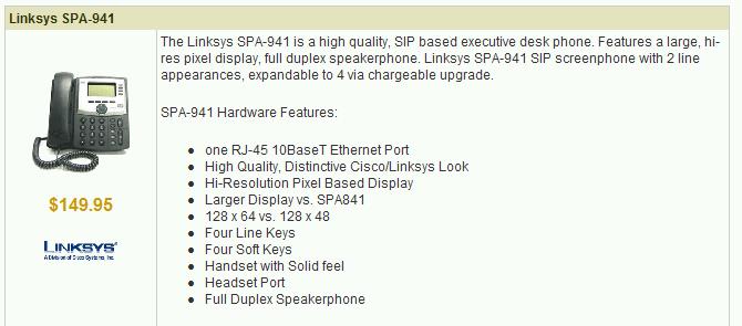 spa941linksys